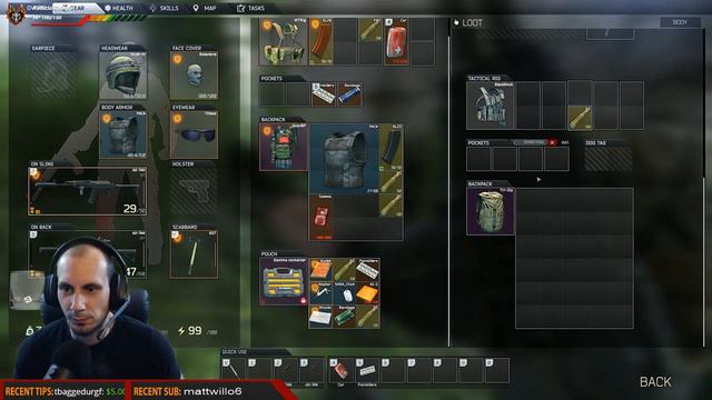 FIREFIGHT, PINNED BEHIND A TRUCK! | DUO WOODS RAID | ESCAPE FROM TARKOV смотреть онлайн