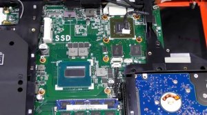 чистка от пыли ноутбука MSI