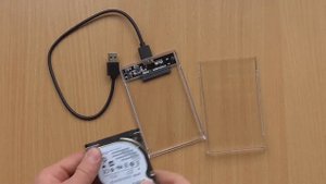 Внешний жесткий диск за 3 минуты