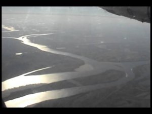 Siberian Ob River by Bird's-eye View: Strezhevoy-Tomsk Flight