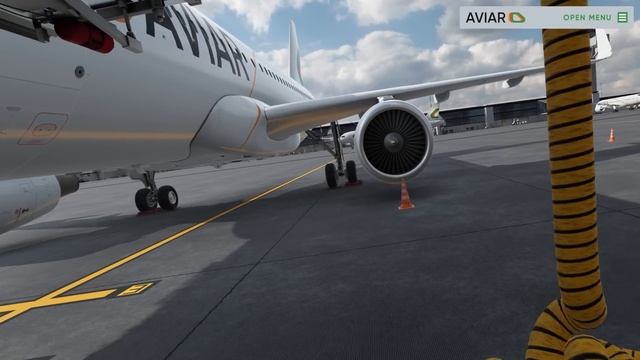 Ex-Ground Handler Plays Airport Ground Handling Simulator VR смотреть онлайн