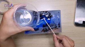 Easy making Epoxy Resin lamp | Diy Resin Art