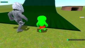 КАК ДАЛЕКО КАЧКИ САДА БАНБАН СМОГУТ ЗАБРАТЬСЯ ПО СТУПЕНЬКАМ ЛЕСТНИЦЫ В ГАРРИС МОД GARTEN OF BANBAN