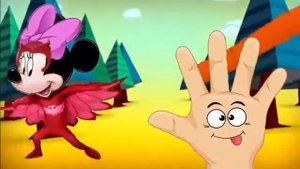 Герои в масках Микки Маус ПРЕВРАЩЕНИЕ Развивающий мультик Семья Пальчиков Дисней Finger fa