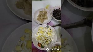 очень вкусный и сытный салатик из фасоли