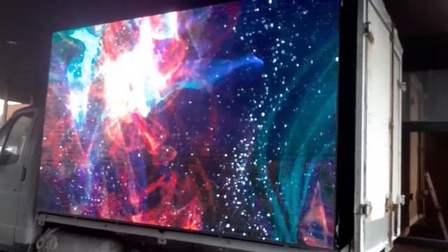 Мобильная LED реклама смотреть онлайн