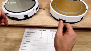 Батл между Роботами Пылесосами! Кто победит? ILIFE V50 vs V55