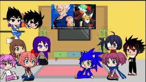 Sonic/LC&OD/DBS/DDLC Reacts to Goku Vs Sonic And Shadow Vs Vegeta!