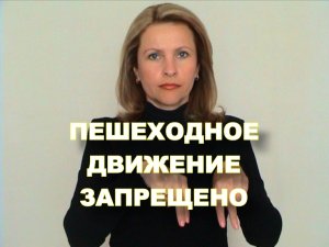 ЖЕСТОВЫЙ ЯЗЫК. ФРАЗЫ. Пешеходное Движение Запрешено