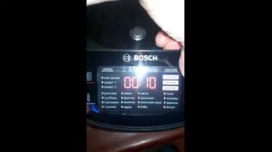 Мультиварка BOSCH Auto cook. Режимы плов и холодец.