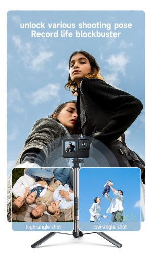 Монопод штатив селфи,Telesin с пультом ДУ.