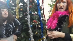 20201227 130444 Новогоднее поздравление Бабы Яги и Кикиморы.