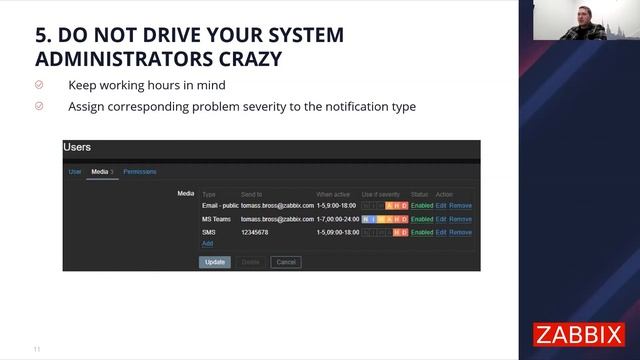 Zabbix Meetup online, February 2023: Alerting and escalation best practices смотреть онлайн