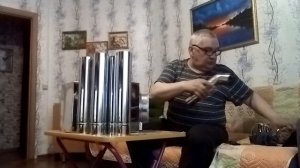 Печь в палатку Пешехонка Турист малая с экранами