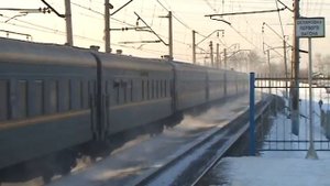Электровоз ЧС7-020 платформа Матвеевская