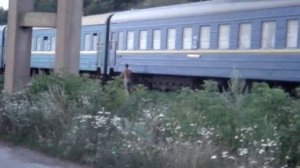 Пожар в поезде