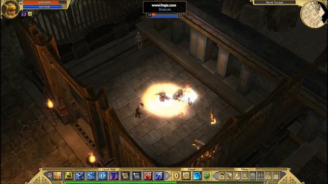 Titan Quest: Easy way to defeat Toxeus (SP) смотреть онлайн