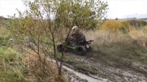 Yamaha Raptor 700 тесты квадроцикла в грязи и на поле