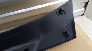 Mitsubishi Outlander III Митсубиси Аутлендер 3 2012 2015 НАКЛАДКА ЗАДНЕГО БАМПЕРА НИЖНЯЯ РЕСТАЙЛ 20