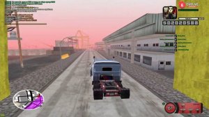 РАБОТАЮ ДАЛЬНОБОЙЩИКОМ 1 ЧАС НА EVOLVE RP!  - gta samp