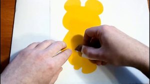 Мишка Олимпийский наклейка