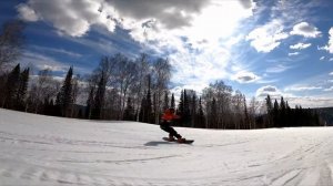 Флэт фристайл, сноуборд в Шерегеше