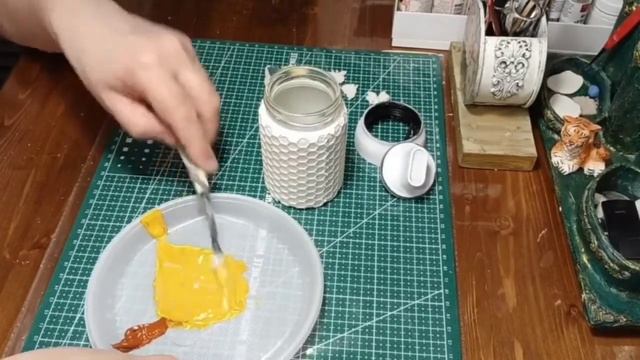 Декор баночки для меда. Мастер-класс смотреть онлайн