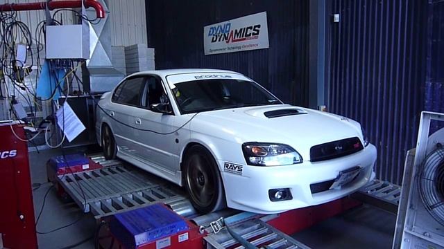 Subaru B4 RSK Twin Turbo Dyno смотреть онлайн