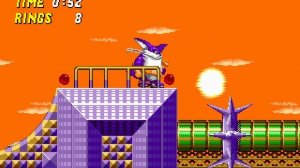 Sonic The Hedgehog 2 Pink Edition 2022 Update Oil Ocean Zone 2 (Big the Cat)