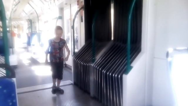 Самый длинный трамвай в мире. Взгляд изнутри. Budapest.