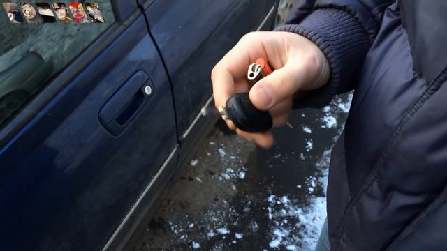 Замерз замок в машине?