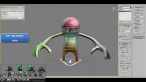 CAT Tutorial: (Ch1 : Rig-PartB) - Creating Character Rigs for UDK(Unreal) using CAT in 3dsMax2011