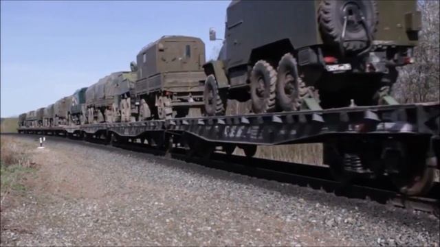 Боевая инженерная техника.Ижевск в сторону Луганской, Донецкой, Запорожской и Херсонской линии.mp4