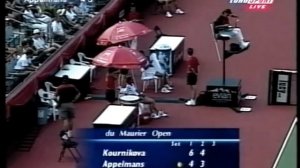 Anna Kournikova vs Sabine Appelmans Montreal 2000