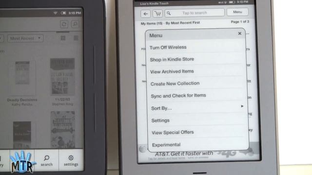 Kindle Touch vs. Nook Simple Touch Comparison смотреть онлайн