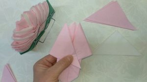 HOW TO FOLD NAPKINS FLOWER /WOW TO FOLD NAPKINS /КАК  КРАСИВО СЛОЖИТЬ САЛФЕТКИ В САЛФЕТНИЦУ
