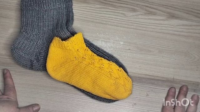 готовые работы, что осталось на спицах