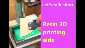 Some tools for resin 3D printing.