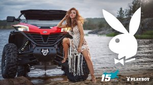 Backstage съемки жаркого календаря CFMOTO PLAYBOY 2022