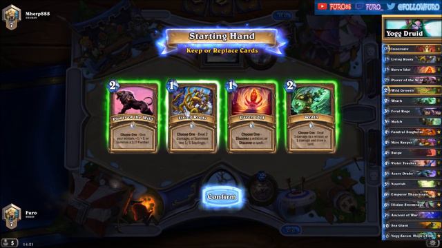Hearthstone | Frodan's Illidan Yogg Druid Deck & Decklist | STANDARD | SeatStory Cup V
