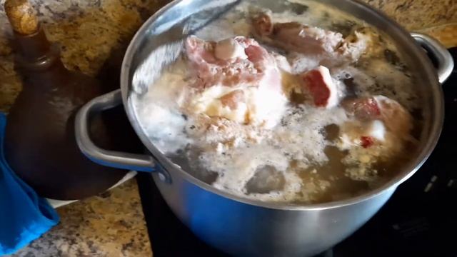 Домашняя свиная тушёнка!