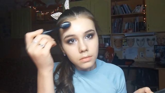 ВЕЧЕРНИЙ МАКИЯЖ с ЗЕЛЕНЫМИ тенями от Куклиной Ульяны♥ смотреть онлайн