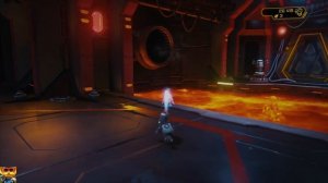 Ratchet & Clank.Как отключить охранные лазеры. Головоломка за кланка
