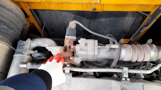 Экскаватор JCB330 датчик ЕГР (рециркуляции отработавших газов) смотреть онлайн