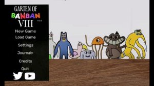 Garten of BanBan 8 Main Menu (Concept)
