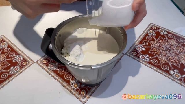 Творожный-кунжутный Пирог. Легкий пирог. Оп онай жасалатын пирог.