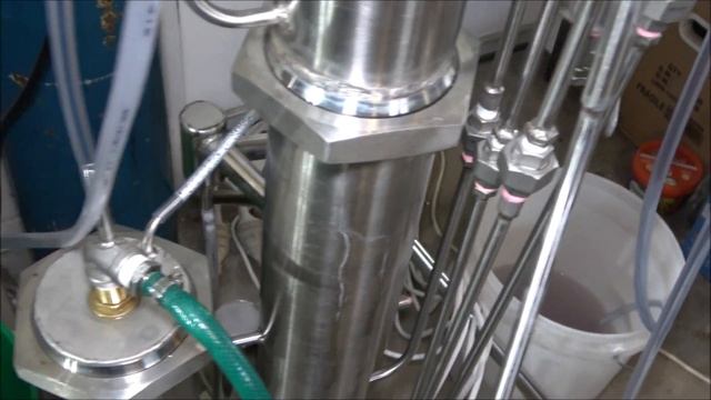 Бражная рефлюкс колонна для производства крепкого дистиллята.