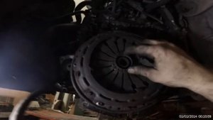 Установка сцепления с обратным выжимом Лянча федра