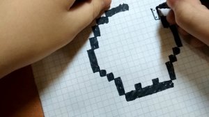 РИСОВАНИЕ ПО КЛЕТОЧКАМ ЧЕРЕП / КАК НАРИСОВАТЬ ЧЕРЕП ПО КЛЕТОЧКАМ #pixelart