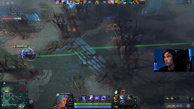 ДЕДОДЕД ВЫГУЛИВАЕТ ПЕРСОНУ НА АНТИМАГА! ПОТ ПРОТИВ КОНТРПИКОВ! Лучшее с qeqoqeq в dota 2 смотреть онлайн